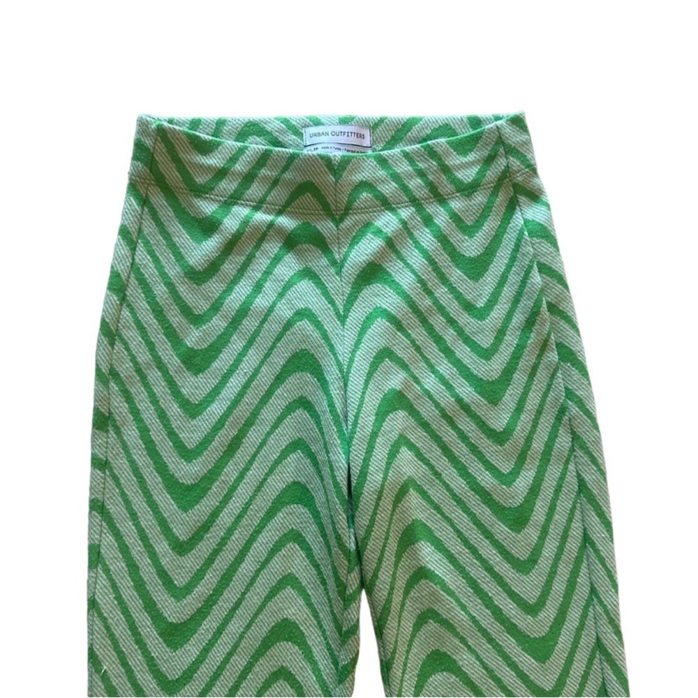 Urban outfitters Bryn Green Wave Print Pull On Flare Pant - Urban Outfitter’s XS - Picture 5 of 9